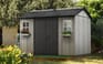 Buy Oakland Grey Large Storage Shed 11x7.5 - Keter Canada